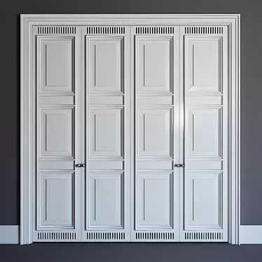 MaxFit Built-in Closet 3D model image 1 