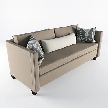 Contemporary Sofa 3D model image 1 