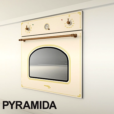 Rustico Pyramida Oven 3D model image 1 