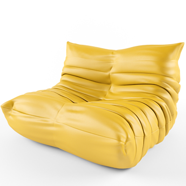 Cozy Ligne Roset Togo Chair 3D model image 1 
