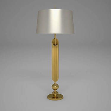 Elegant Desk Lamp 3D model image 1 