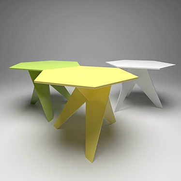 Cell-za-table: The Ultimate Multi-functional Furniture 3D model image 1 