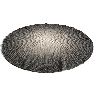 Round V ray Carpet-170cm Diameter 3D model image 1 