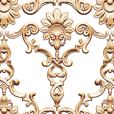 Elegant Wall Decor 3D model image 1 