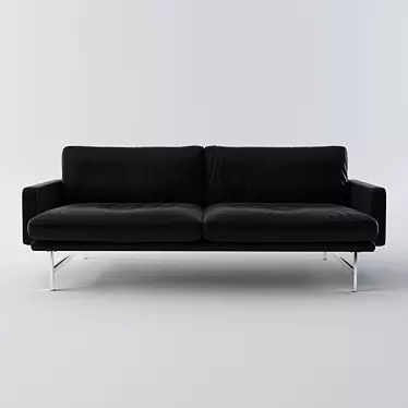 Minimalist Italian Design: Fritz Hansen Lissoni 3D model image 1 