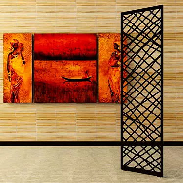 Ethnic Room Divider, 2012 3D model image 1 