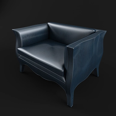  Elegant Lutece Chair: Timeless Beauty 3D model image 1 