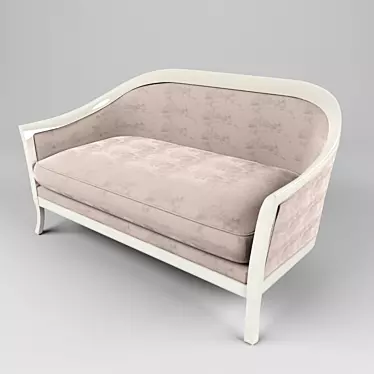 MARTA Opera Contemporary 117BD2: Elegant Italian Sofas 3D model image 1 