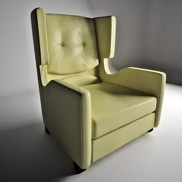 Elegant Smania Corinne Armchair 3D model image 1 