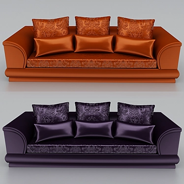 Luxurious Culebra Sofa: Modern Comfort 3D model image 1 