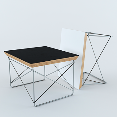 Eames Plywood Coffee Table 3D model image 1 
