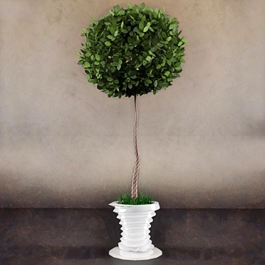 Elegant Tree Vase 3D model image 1 