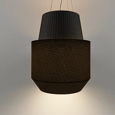 Cosmo Delta II Hanging Lamp 3D model image 1 