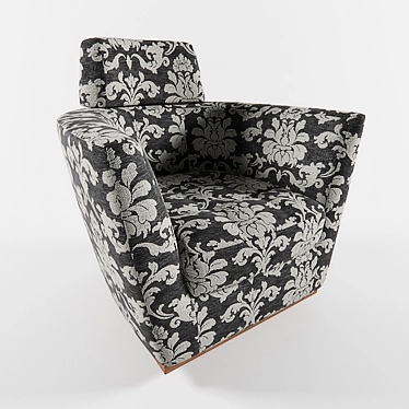 Elegant 8 Marta Chair with CLASSICO D.O.C. and Rapsodia Fabric Options 3D model image 1 