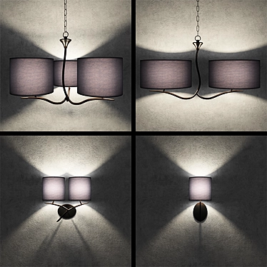 Cordoba Pendant Light Series 3D model image 1 