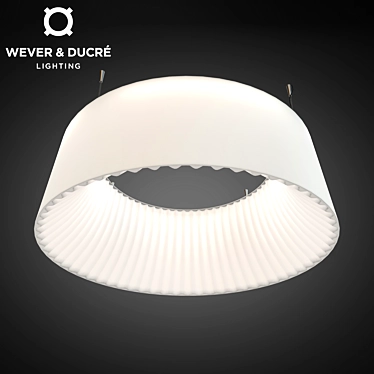 Modern Wever&Ducre Macbeth Hanging Lamp 3D model image 1 