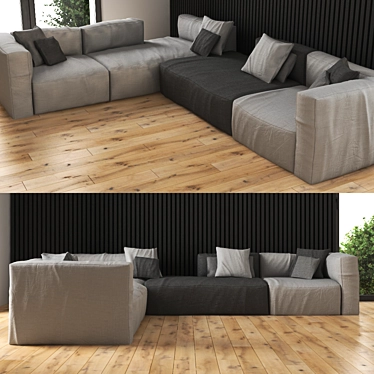 Scotch BIG Sofa 3D model image 1 