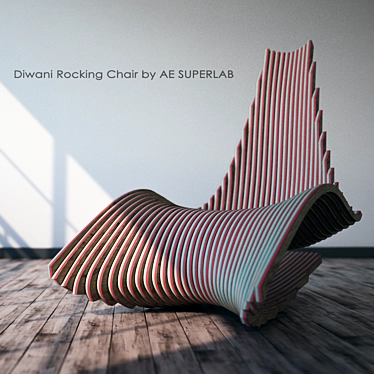 Diwani Rocking Chair by AE SUPERLAB