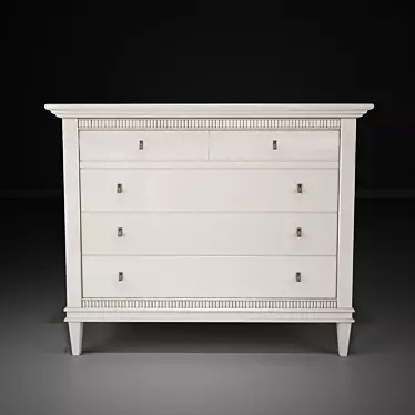 Elegant Tosato Dresser 3D model image 1 