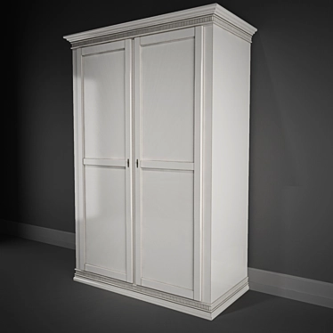 Elegant Tosato Wardrobe (Desideri) 3D model image 1 