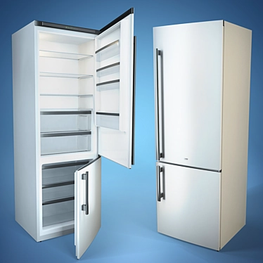 Title: Neff Fridge: Enhanced, Animated & Multi-Color 3D model image 1 