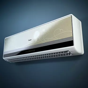 Title: Sleek Haier Cooling Solution 3D model image 1 