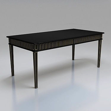 180x90 cm Table 3D model image 1 