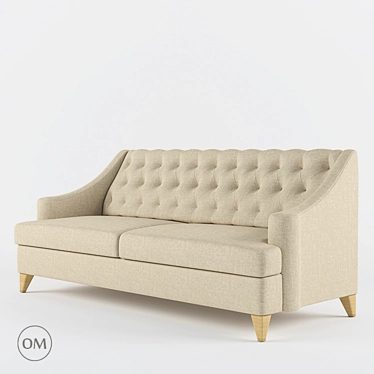 Marko Kraus Florio 2 Seat Sofa 3D model image 1 
