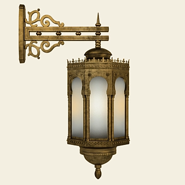 Preciosa Street Lamp - Elegant Outdoor Lighting 3D model image 1 