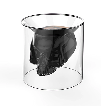 Crystal Skull Glass 3D model image 1 