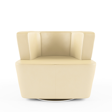 Elegant Comfort: Joel & Joey Fat Chair 3D model image 1 