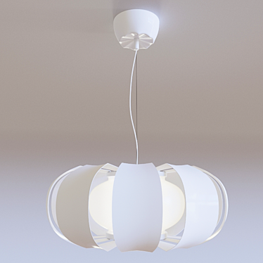 Stylish Stockholm Pendant Light 3D model image 1 