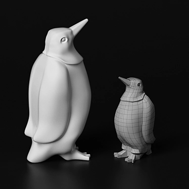 Statuette. Penguin