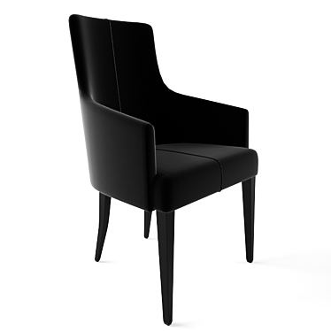 Luxury Hemingway Chair: Blainey North Design 3D model image 1 
