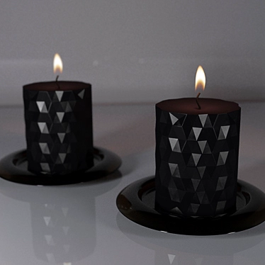 Scented Molded Candles - IKEA 3D model image 1 