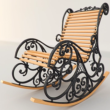 ComfortMax Rocking Chair 3D model image 1 