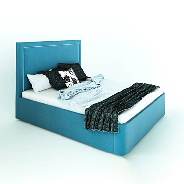 Brooklyn Bed by Homemotions 3D model image 1 