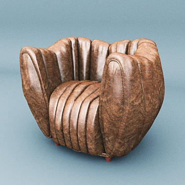 Sophisticated "Jake" Armchair 3D model image 1 