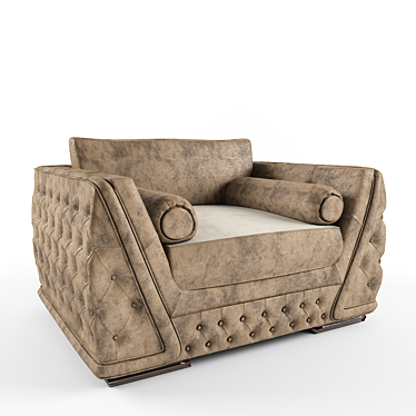 Zanaboni Giada Armchair 3D model image 1 