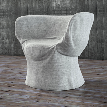 Cozy Lounge Chair NARM 3D model image 1 