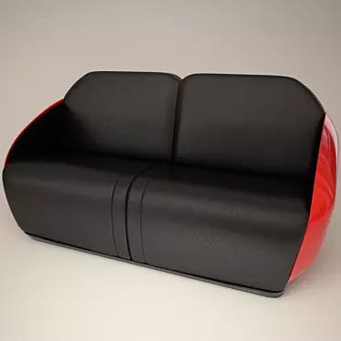 NIERI Rossa Sofa - Modern and Luxurious 3D model image 1 