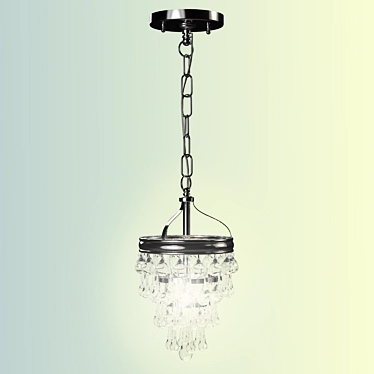 Glamourous Calypso Semi Flush 3D model image 1 