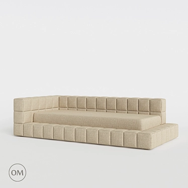 Modern and Stylish Conrad Daybed by Marko Kraus 3D model image 1 