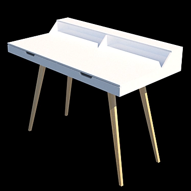 Modern Mömax Desk: Durham 3D model image 1 