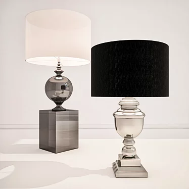 Eichholtz Trophy Table Lamp 3D model image 1 