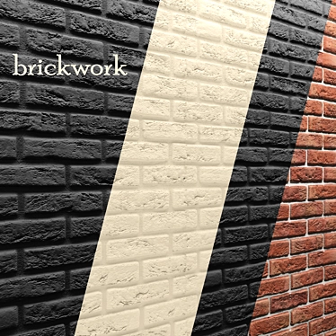 Brick Masonry – White Stone Wall 3D model image 1 