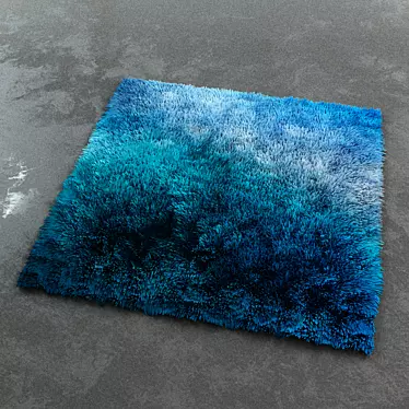 Ocean Wave Carpet 3D model image 1 