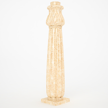 Elegant Column Stand 3D model image 1 