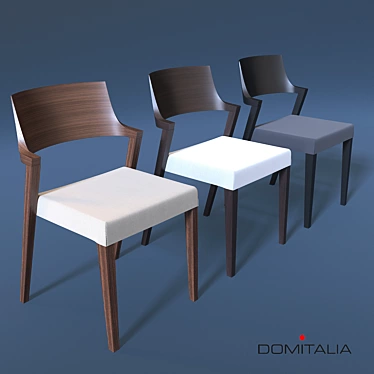 Italian Design Lirica Chair 3D model image 1 