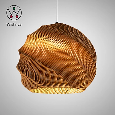 Wishnya Garnet 40 - Stylish and Versatile Pendant Light 3D model image 1 